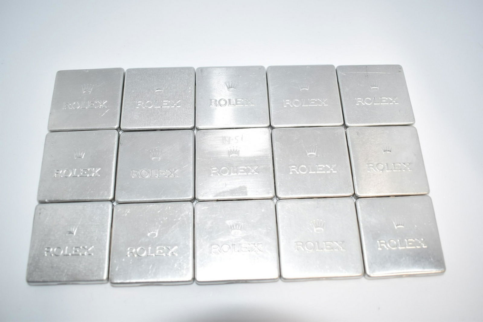 LOT OF 15 VINTAGE ROLEX PARTS TIN CASES (1 of 3)