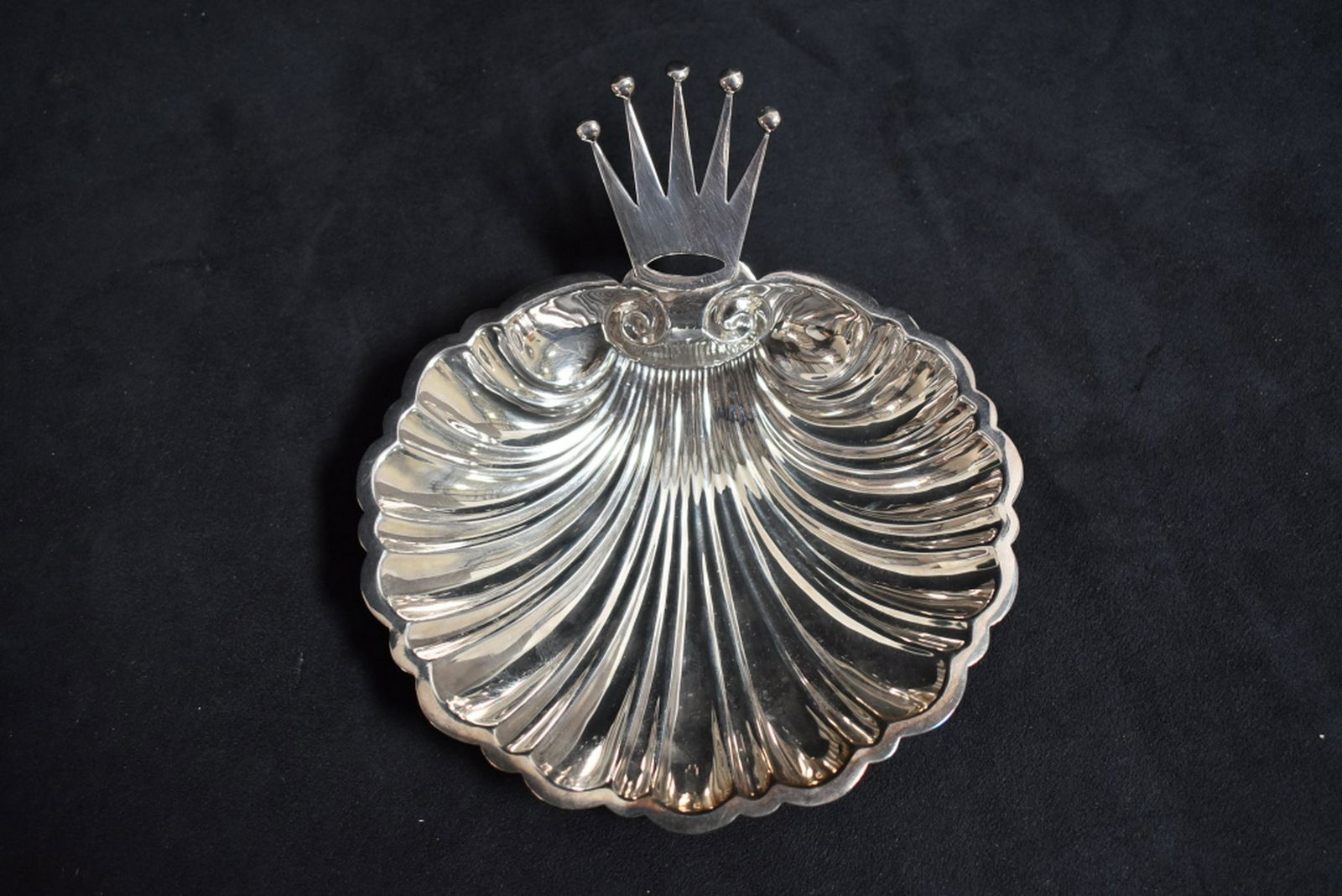 ROLEX CROWN LOGO STERLING SILVER DISH (1 of 3)