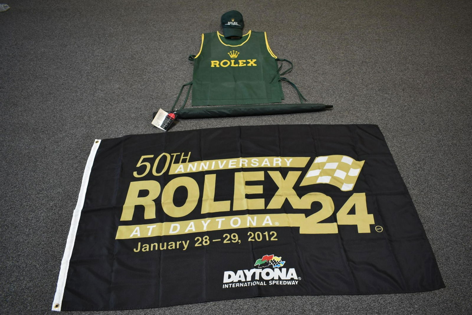 LOT OF 4 ROLEX SPORTS RELATED ITEMS. (1 of 4)