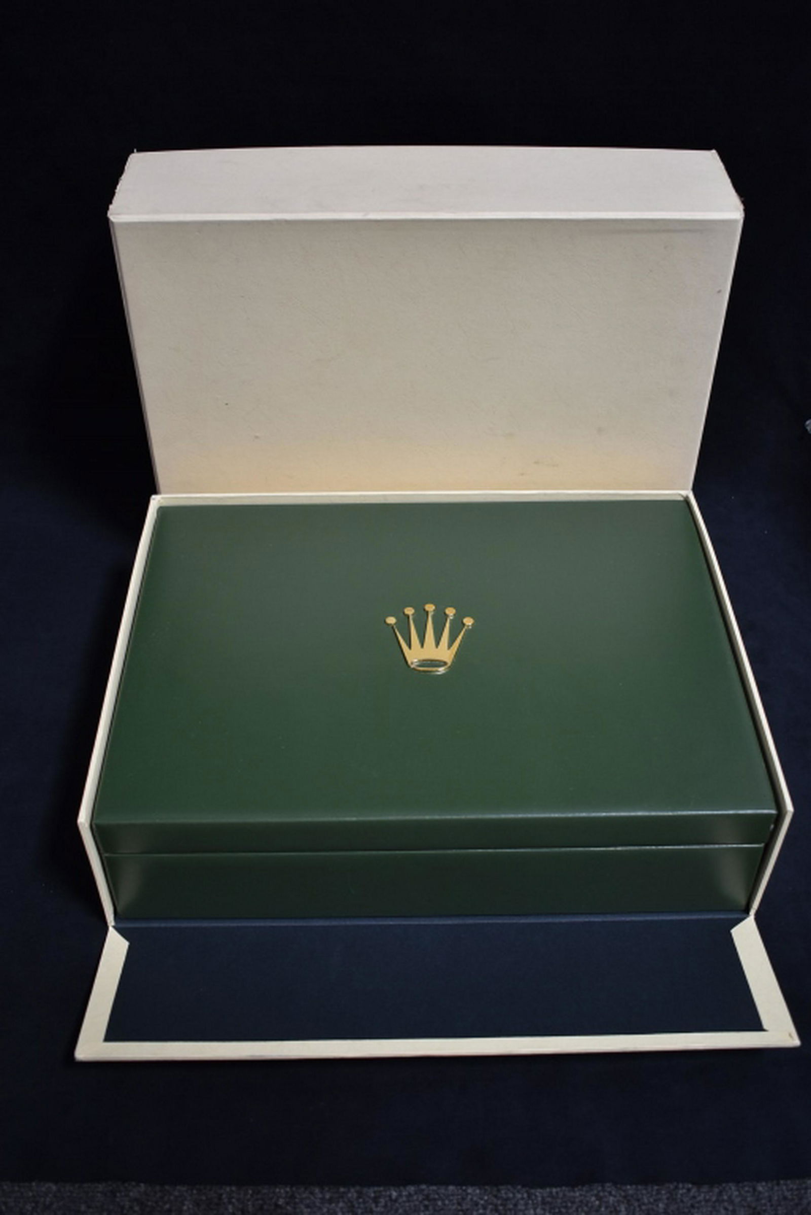 ROLEX 10 WATCH LIDDED DISPLAY BOX (1 of 3)