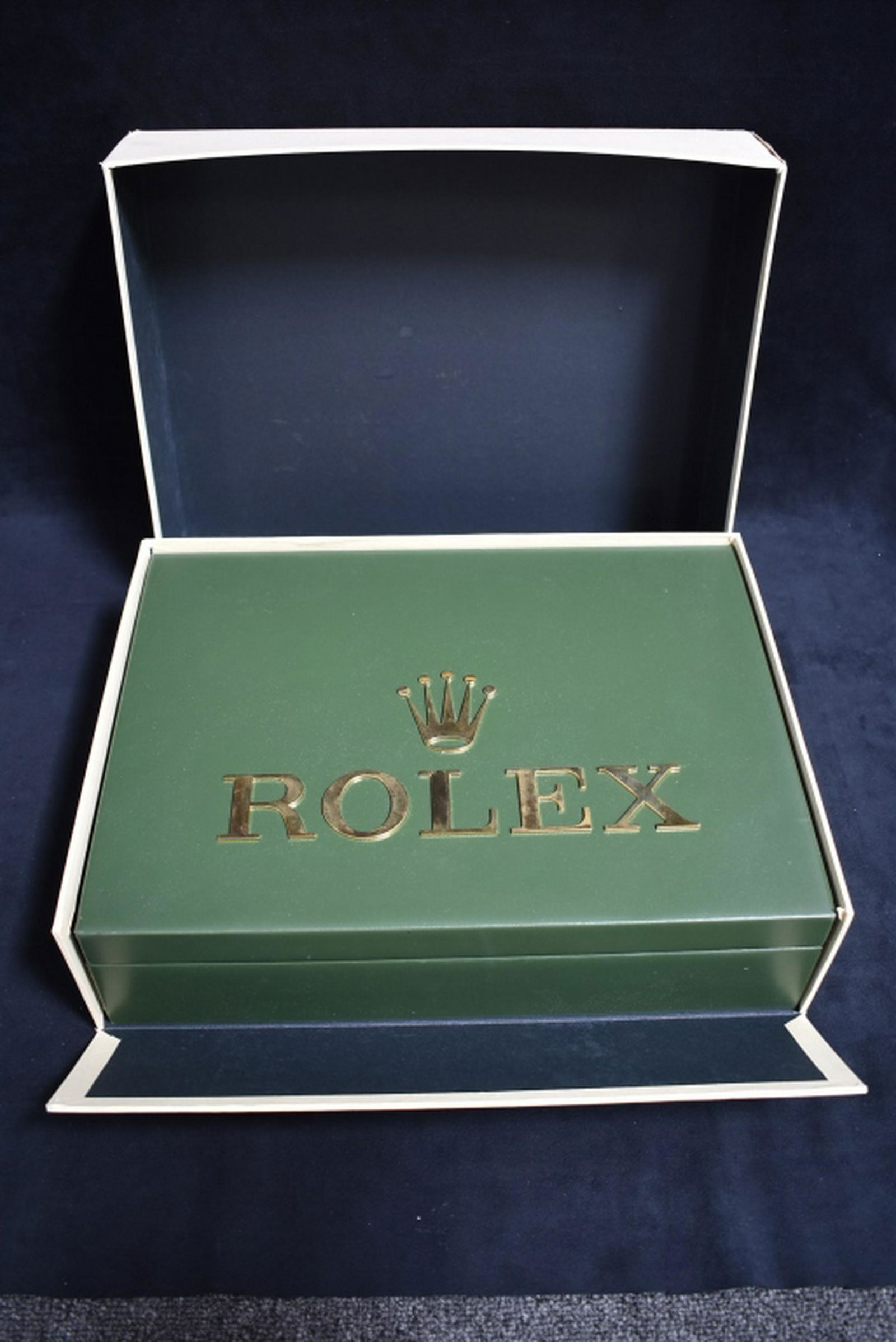 ROLEX 10 WATCH LIDDED DISPLAY BOX (1 of 3)
