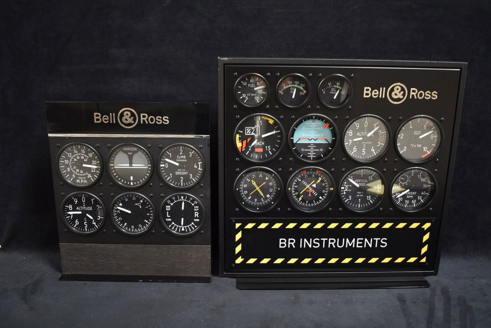 2 BELL & ROSS INSTRUMENT DEALER DISPLAYS (1 of 4)