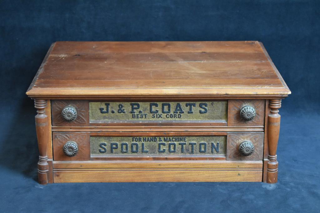 J.P. COATS 2 DRAWER COUNTER TOP SPOOL Sep 28, 2019 Redlands