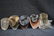 5 LATE 19TH C. TO EARLY 20TH C. WIRE MESH MASKS - 2