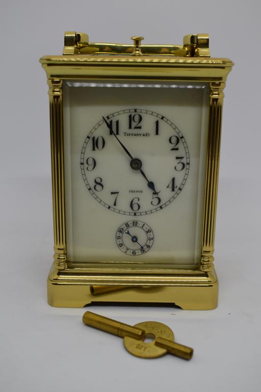 TIFFANY & CO. FRENCH MADE REPEATER CARRIAGE CLOCK (1 of 4)