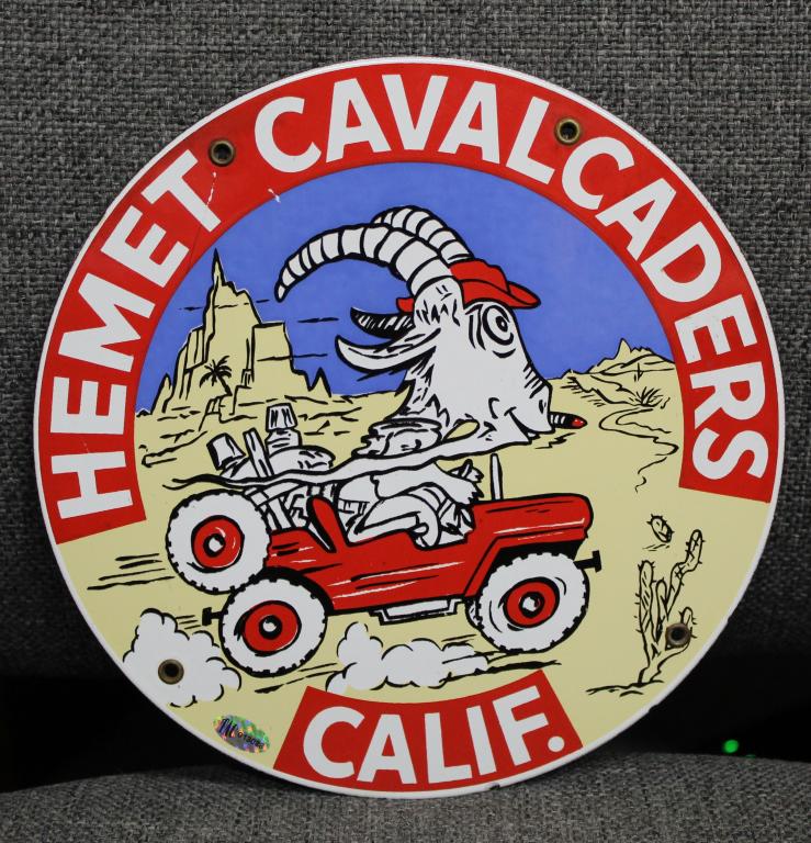 California's Hemet Cavalcades Truck Door Sign (1 of 5)