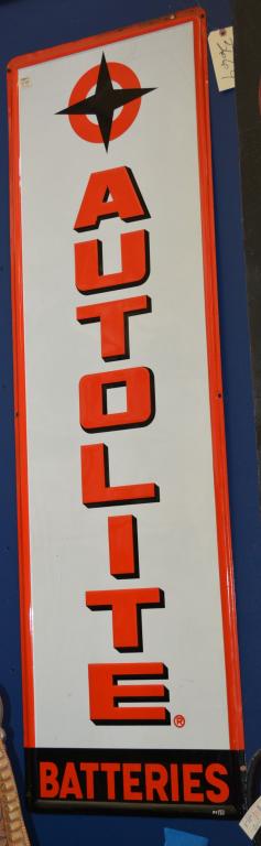Autolite Batteries Metal Sign (TAC) (1 of 3)