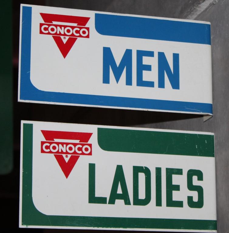 BLUE SUNOCO top QUALITY porcelain coated 18 GAUGE steel SIGN