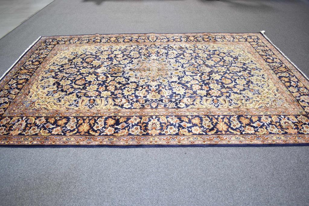 APPROX. 8'9" X 12''5" KASHAN HANDMADE RUG (1 of 2)