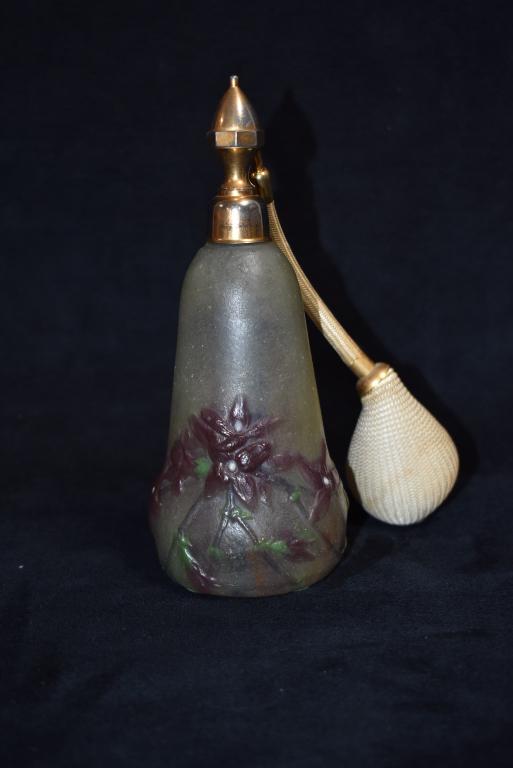 SIGNED ARGY ROUSSEAU PATE-DE-VERRE ATOMIZER (1 of 4)
