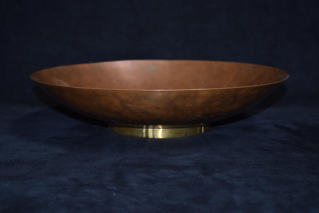 SIGNED DIRK VAN ERP COPPER BOWL (1 of 5)
