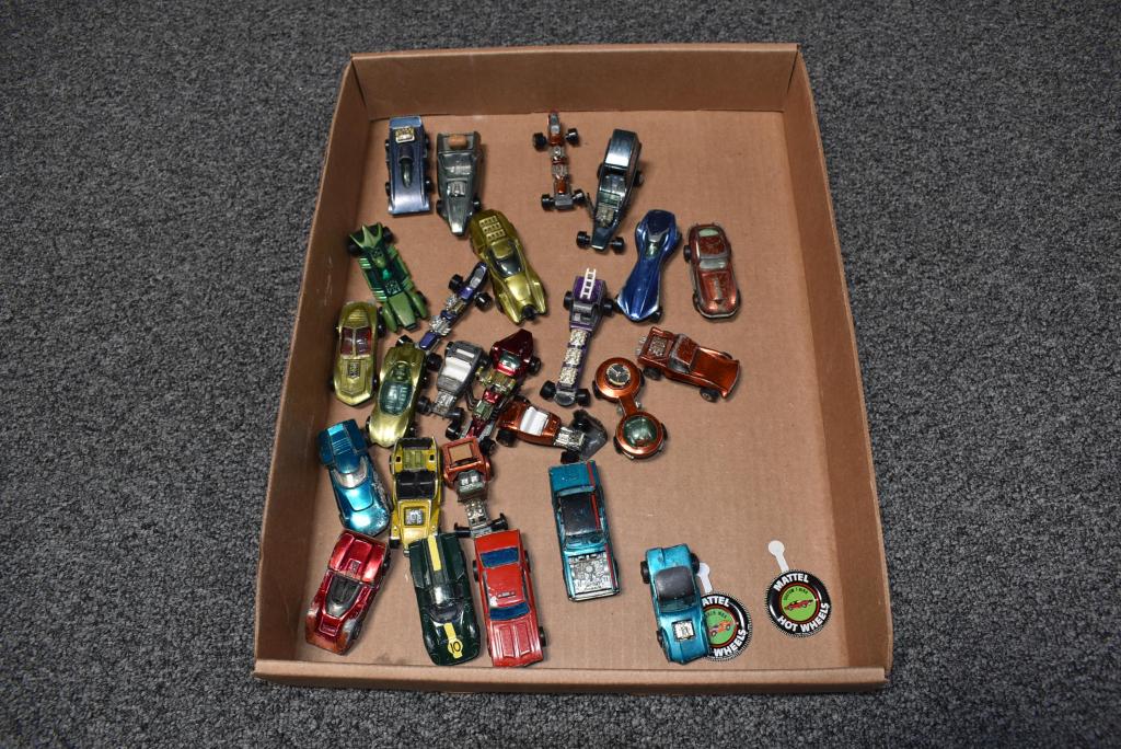 LOT OF 24 REDLINE HOT WHEELS & JOHNNY LIGHTENINGS (1 of 3)