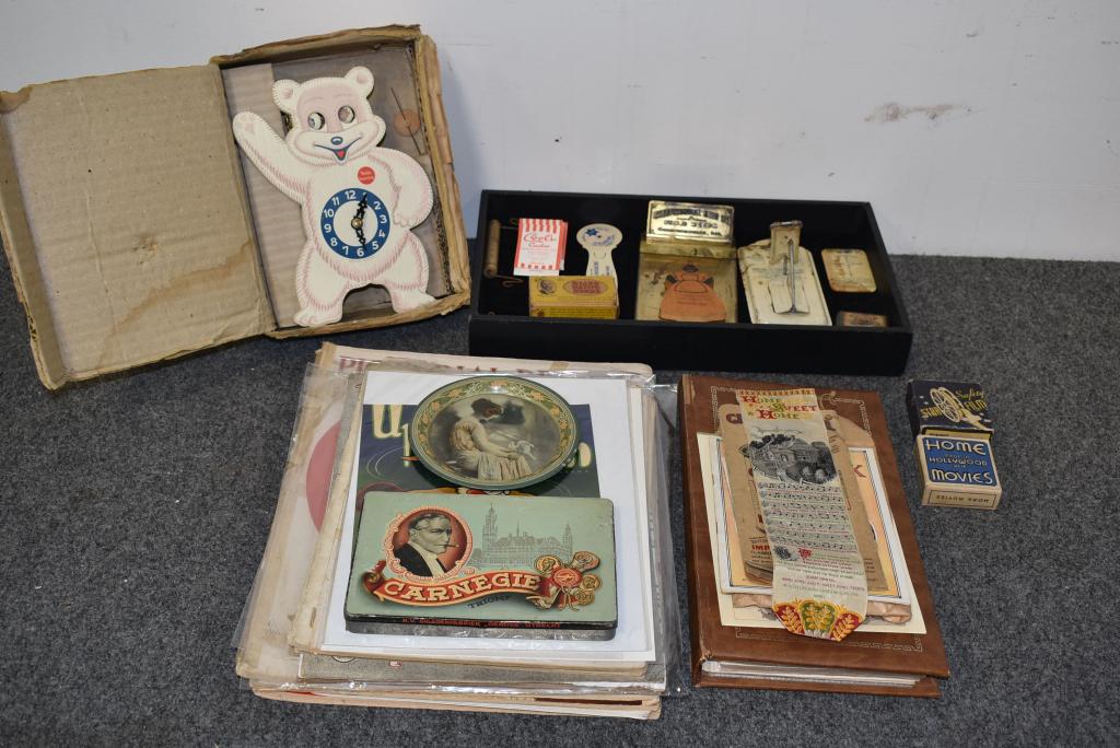 LOT OF ADVERTISING & PAPER ITEMS (1 of 4)