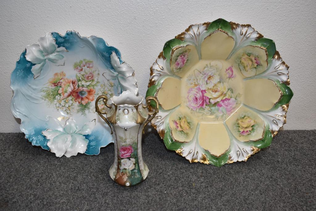 3 R.S. PRUSSIA PORCELAIN PIECES (1 of 1)