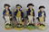 4 19TH C. STAFFORDSHIRE LORD NELSON TOBY JUG