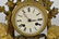 FRENCH BRONZE MANTLE CLOCK W/ WINGED CHERUBS - 2