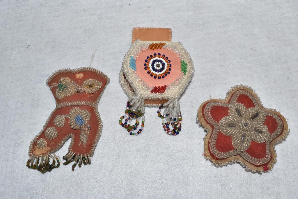 3 PCS. IROQUOIS BEADWORK (1 of 3)
