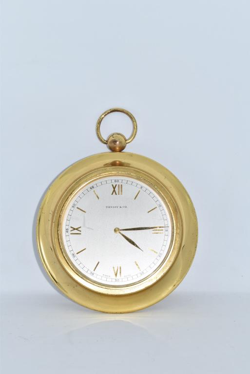 BRASS TIFFANY & CO CLOCK 8 DAY (1 of 4)
