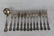 13 PCS ORNATE 800 SILVER FLATWARE