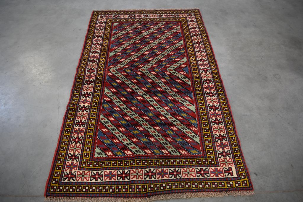 APPROX. 6'5" x 3'10" CAUCASIAN STYLE HANDMADE RUG (1 of 1)