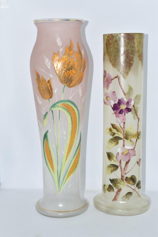 2 MOUNT JOYE STYLE VASES (1 of 3)
