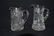 GROUP OF 4 AMERICAN BRILLIANT CUT GLASS PITCHERS - 2