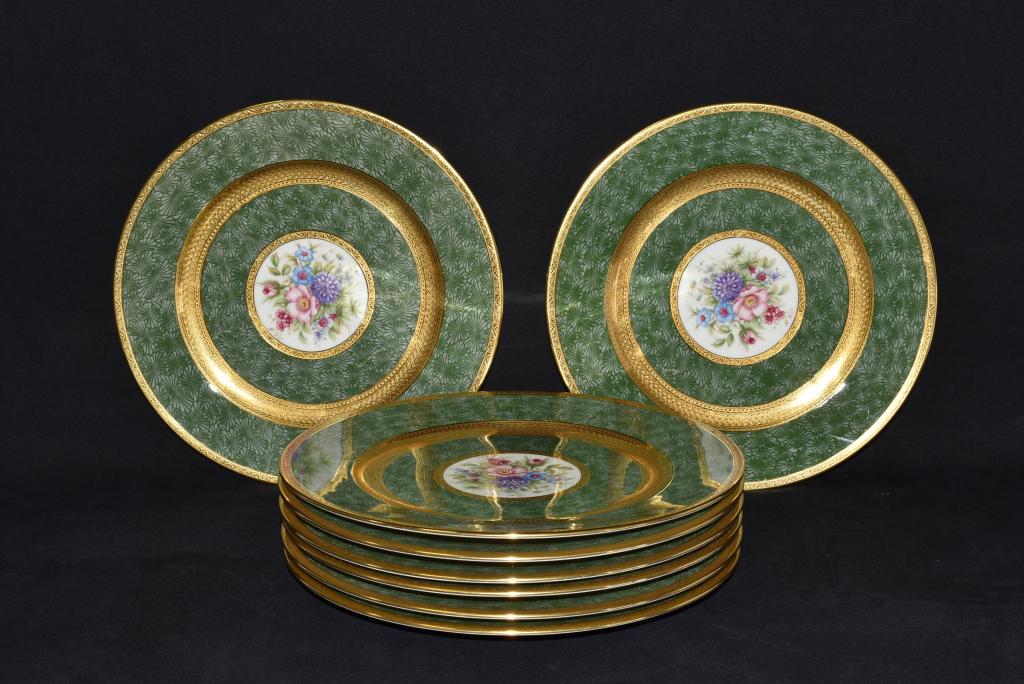 SET OF 8 ROSENTHAL CONTINENTAL IVORY PLATES (1 of 3)