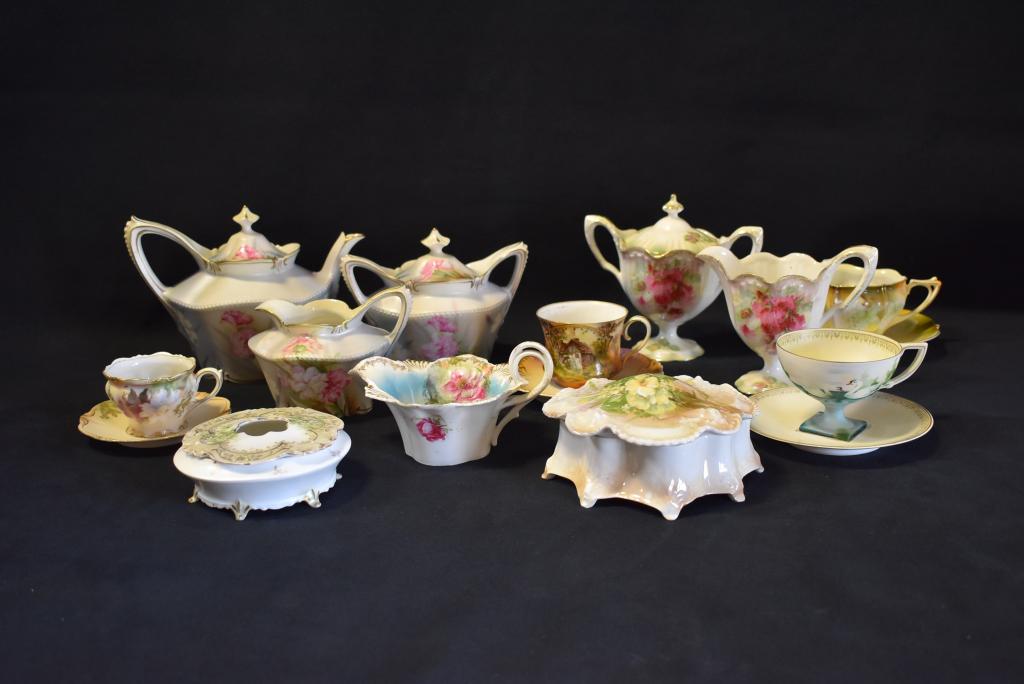 12 PCS. R.S. PRUSSIA & R.S. GERMANY PORCELAIN (1 of 3)