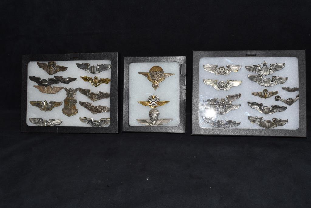 LARGE LOT OF PILOT WINGS INCLUDING U.S. (1 of 4)
