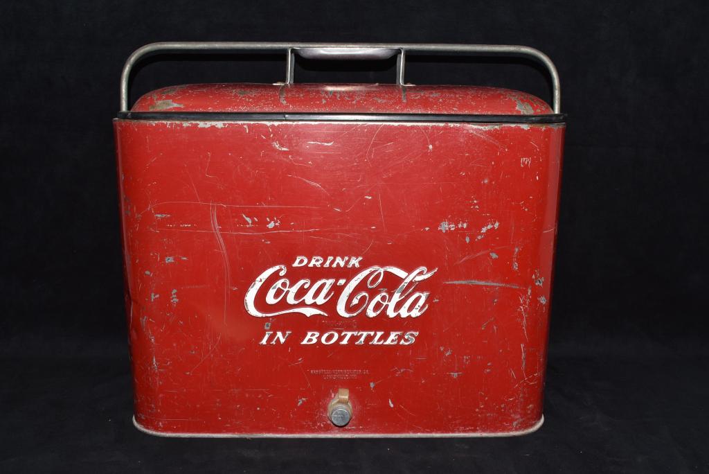 COCA COLA 12 PACK COOLER CARRIER CHEST (1 of 3)