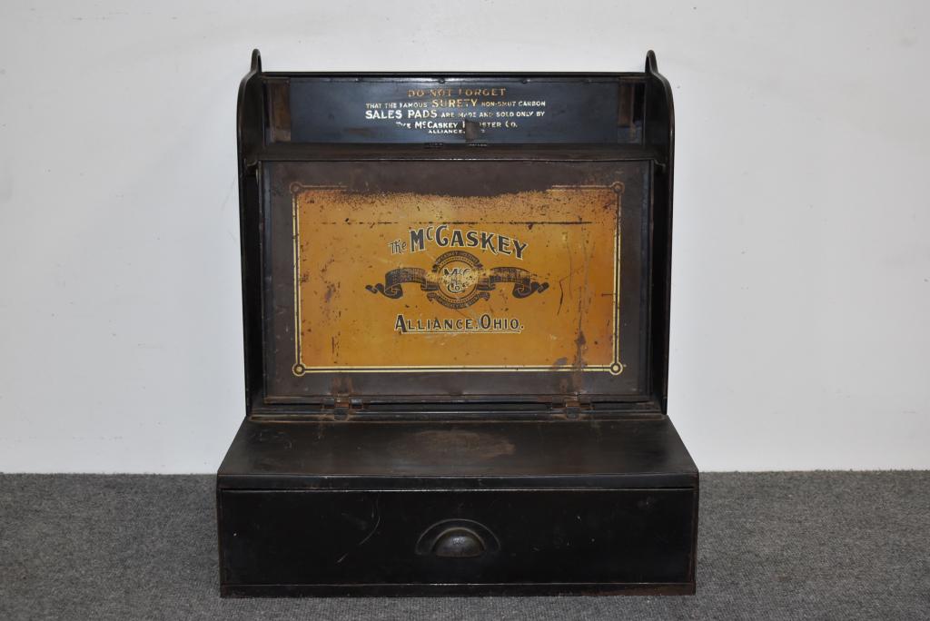 MCCASKEY METAL REGISTER (1 of 2)