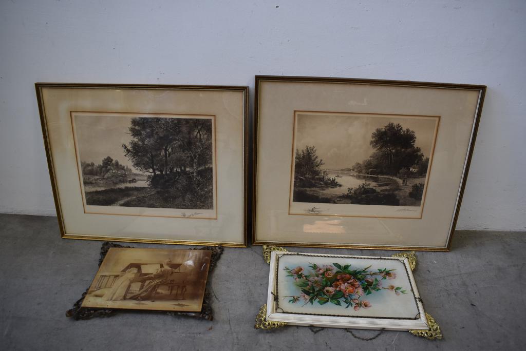 2 ETCHINGS & 2 PRINTS (1 of 3)