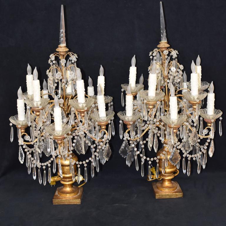 PR. CRYSTAL 10 LIGHT PRISM LAMPS (1 of 1)