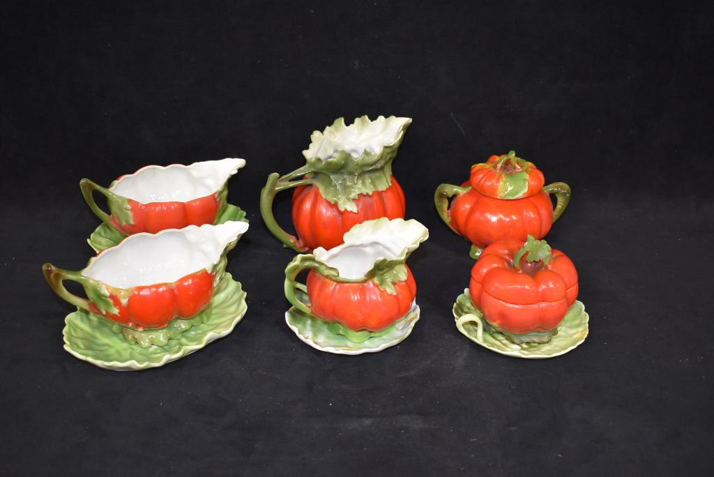 6 PCS ROYAL BAYREUTH TOMATO PORCELAIN (1 of 2)
