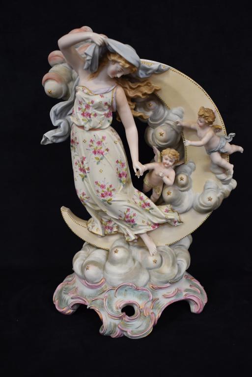 LARGE BISQUE MOON VASE (1 of 2)