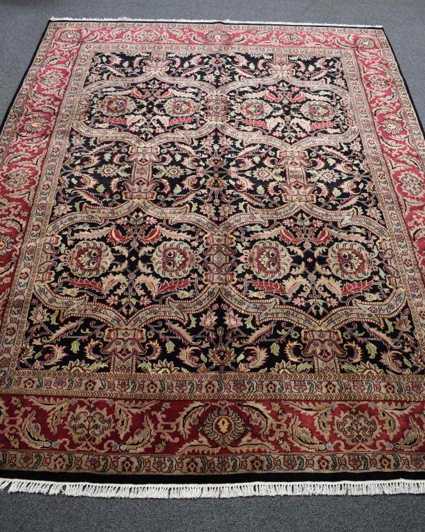 APPROX. 12' x 9' HANDMADE PERSIAN FLORAL RUG (1 of 1)