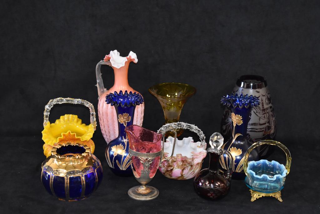 11 PCS OF ASSORTED GLASSWARE (1 of 3)