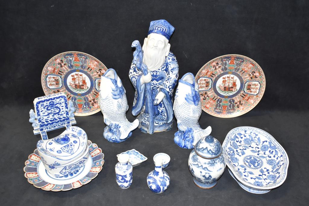 13 PCS CHINESE PORCELAIN (1 of 1)
