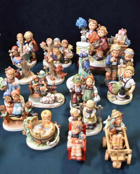 16 HUMMEL FIGURES (1 of 1)