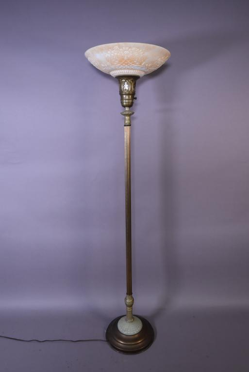 1930'S TORCHERE FLOOR LAMP (1 of 3)