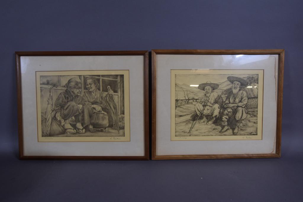 PR. WILLY SEILER SIGNED ETCHINGS (1 of 7)