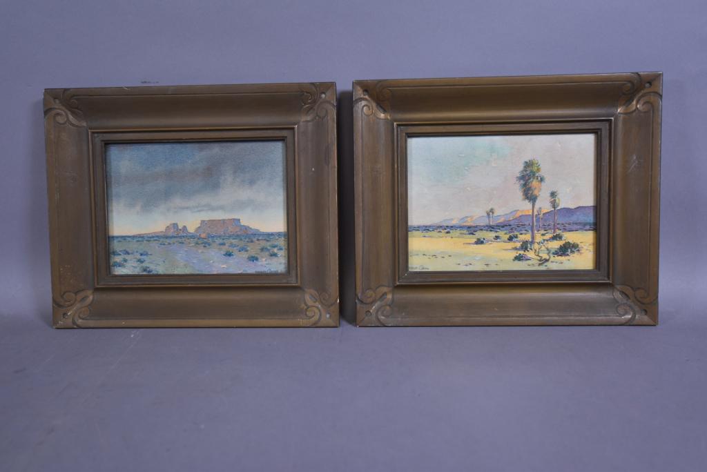 PR. CHARLES OWENS DESERT LANDSCAPE WATERCOLORS (1 of 5)