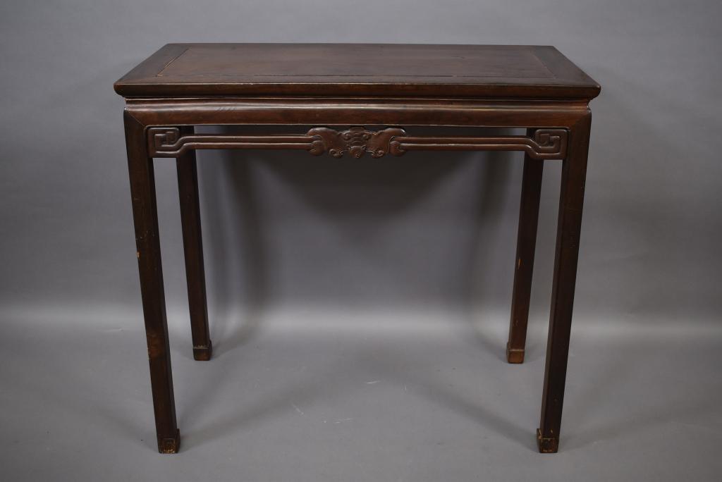 CHINESE ALTAR TABLE W/ BAT DECORATION (1 of 5)
