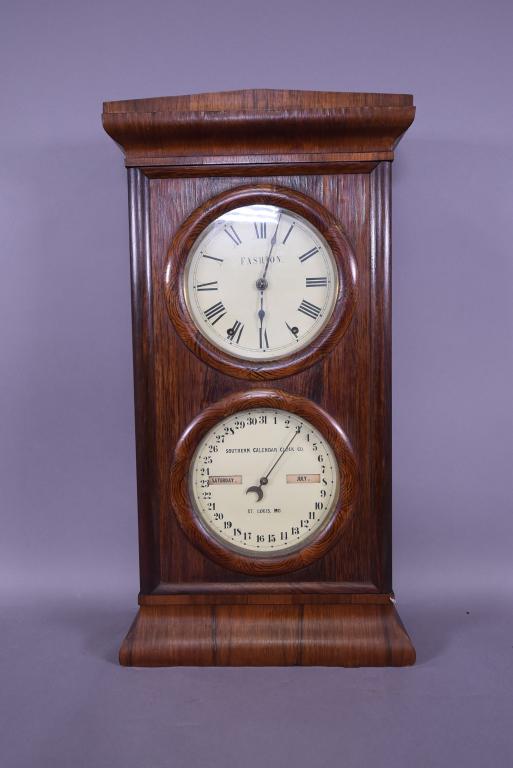 SETH THOMAS PARLOR DOUBLE FACE CALENDAR #3 (1 of 6)