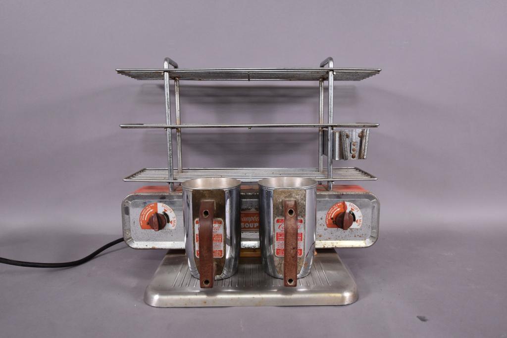 CAMPBELL'S SOUP TABLE TOP DISPLAY & WARMER (1 of 2)