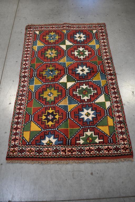 APPROX. 6'5" X 3'9" HANDMADE KAZAK STYLE RUG (1 of 1)
