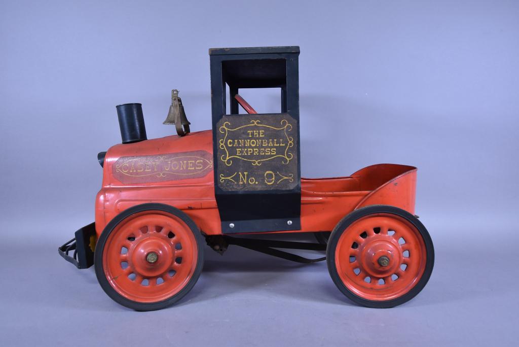 CASEY JONES CANNONBALL EXPRESS NO. 9 PEDAL CAR (1 of 4)