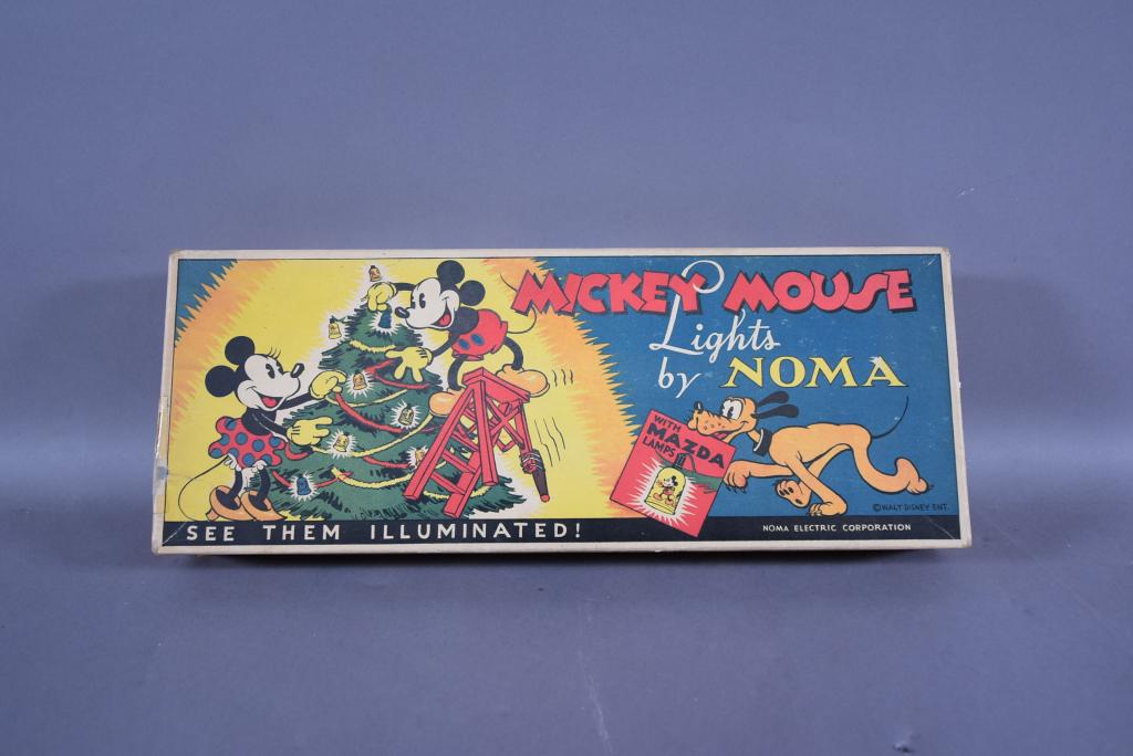 VINTAGE MICKEY MOUSE CHRISTMAS LIGHTS BY NOMA (1 of 4)