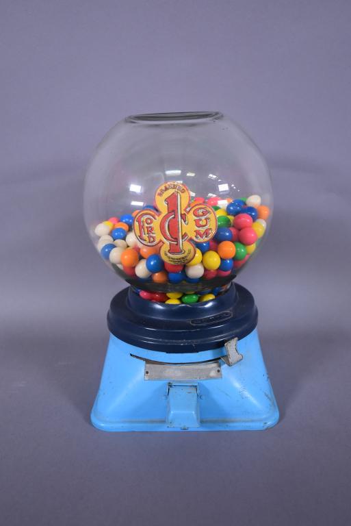 1 CENT FORD GUMBALL MACHINE (1 of 2)