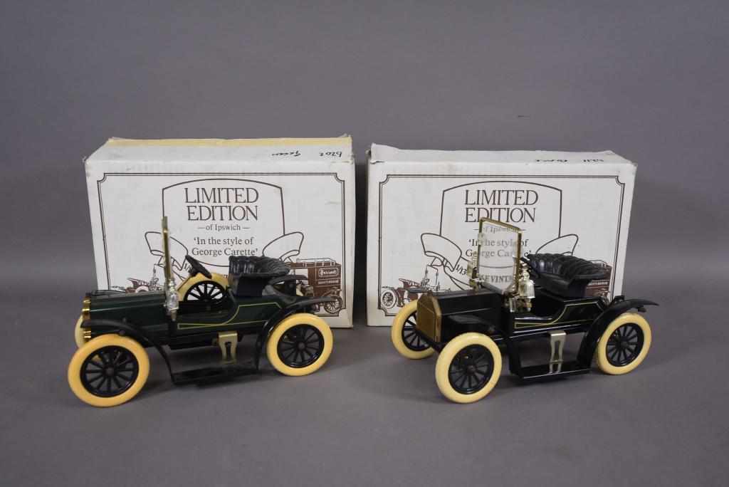 2 GEORGE CARETTE JAN BLEKEN MODEL CARS (1 of 2)